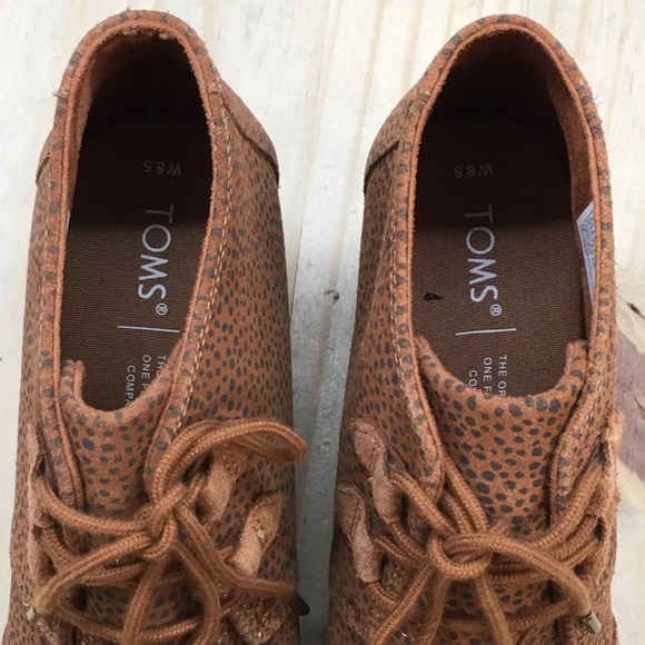 TOMS - Womens Kala Bootie, Size: 9 | Color: Tan Mini Cheetah Suede | NEW/NWT🖤🤎 - Picture 4 of 14